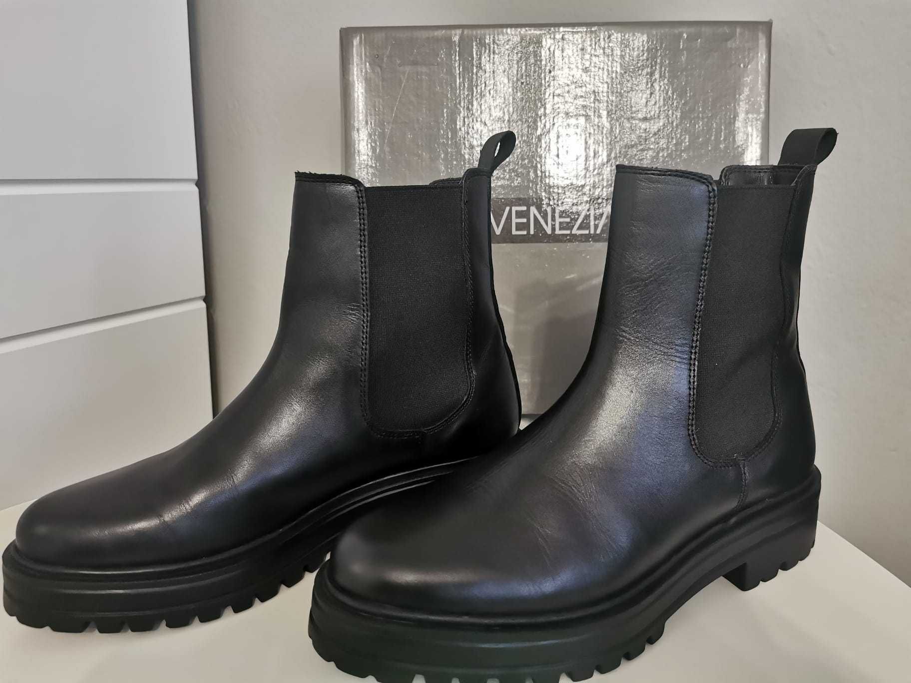 Botki skórzane Venezia rozmiar 41