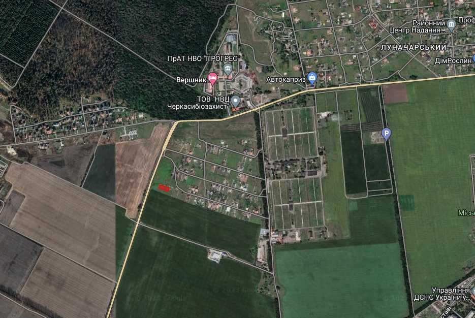 Продаж ділянки біля кооперативу Розвиток