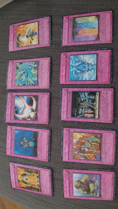 Cartas Yu-Gi-Oh! para coleção