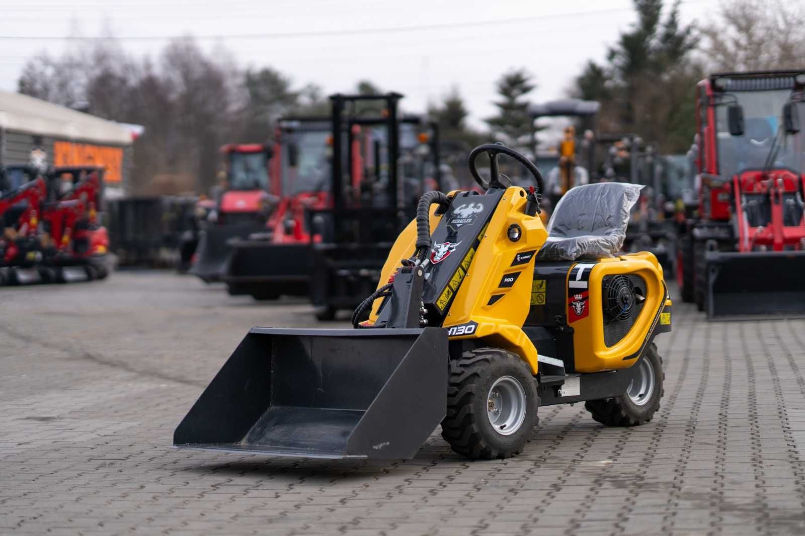 Ładowarka Kingway HERACLES H130 | 3WD | Łyżka | 350 kg | NOWA