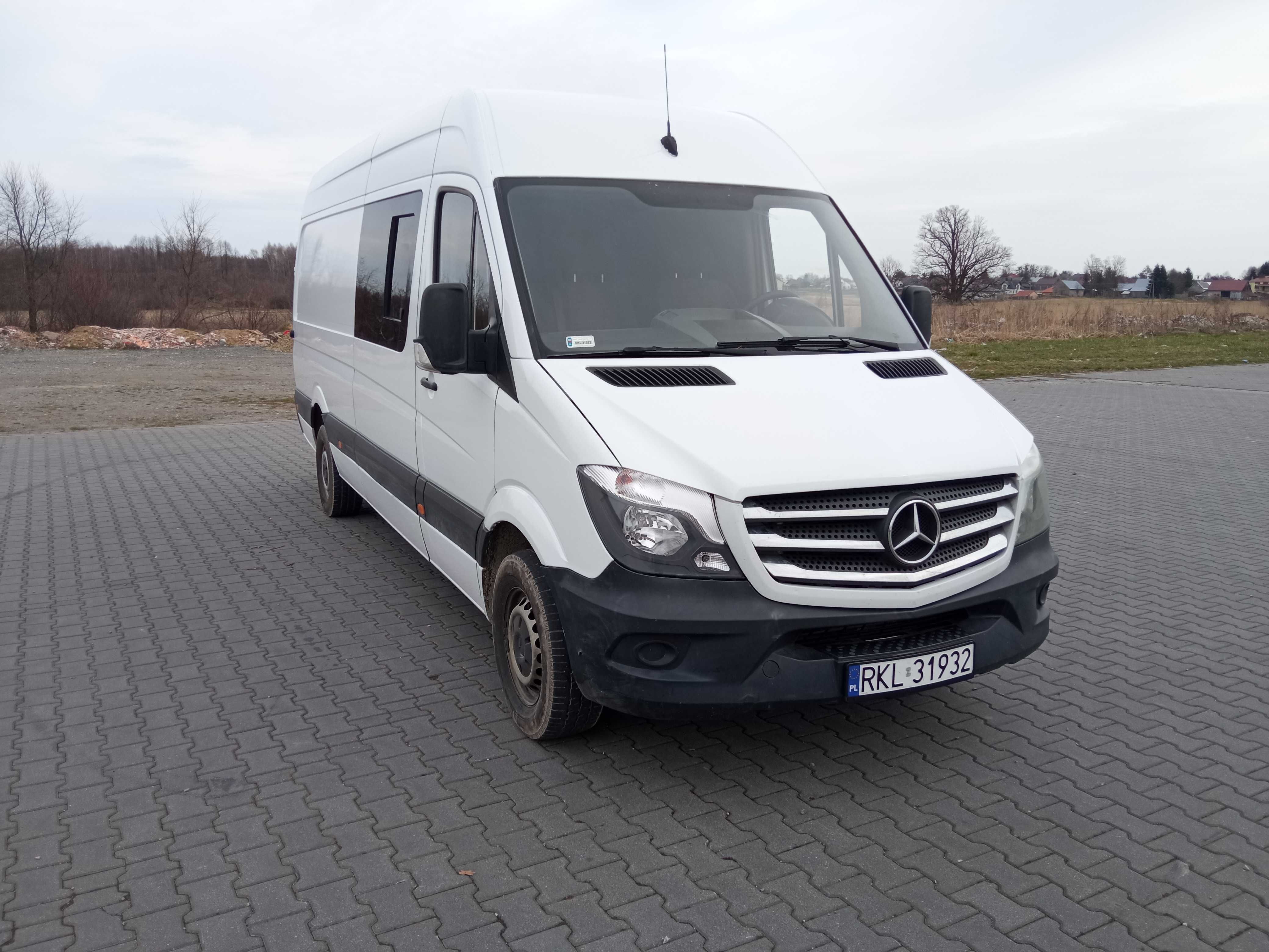 WYNAJEM Busa Wypożyczenie Mercedes Sprinter 906 6 osobowy Max 316