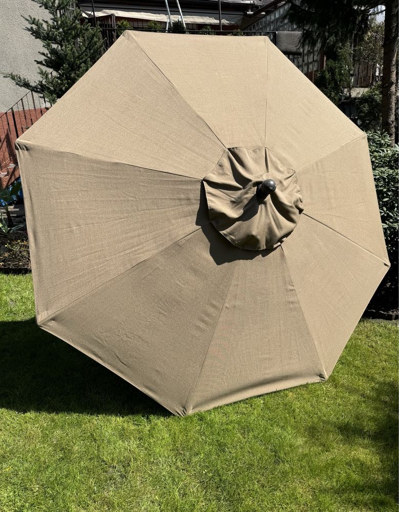Duży ogrodowy parasol 270 cm łamany Łódź