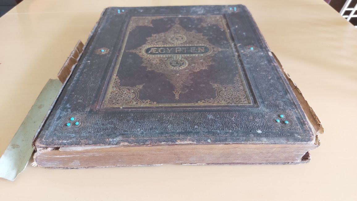 Monografia Egiptu Tom 1 1879 r. EBERS Georg Aegypten in Bild und Wort
