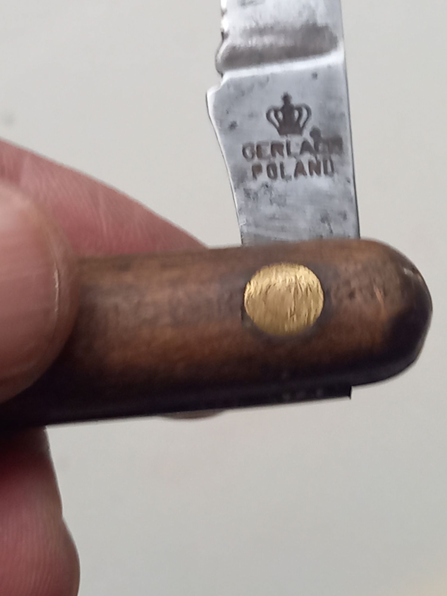 Stary nóż scyzoryk Gerlach kolekcjonerski