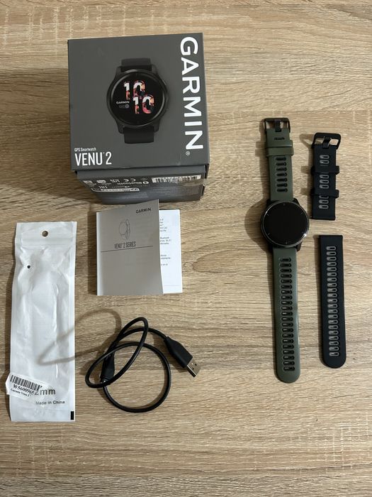 Garmin venu 2 - relógio gps premium para desporto e saúde