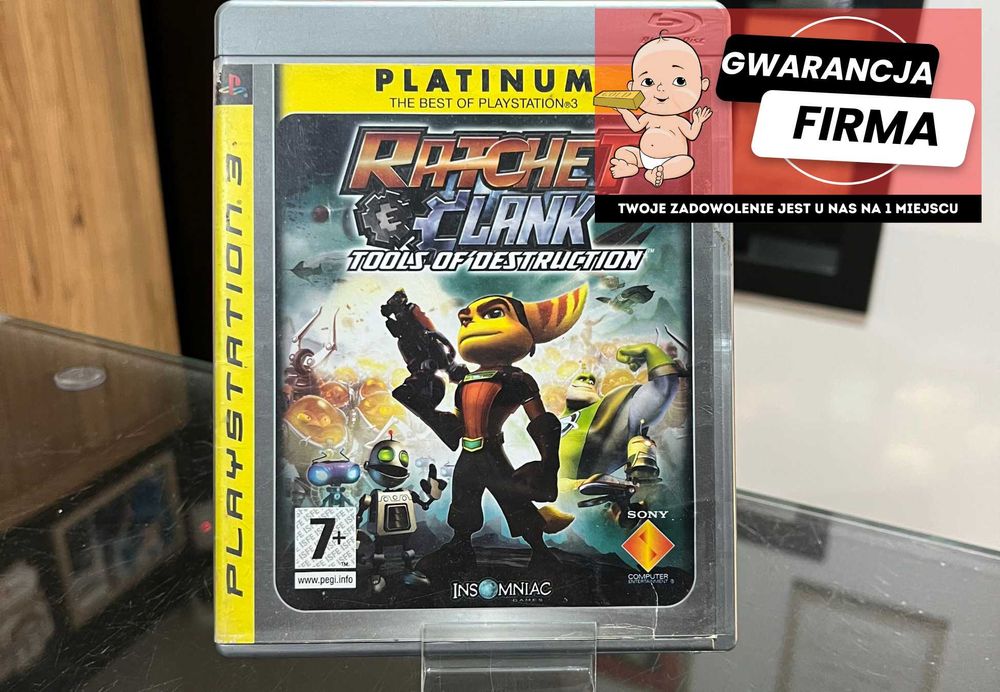 Gra PS3 Ratchet&Clank Tools Of Destruction | Używana |
