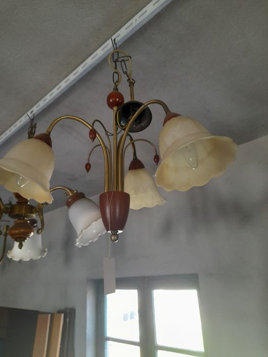 Candeeiros teto vintage novos