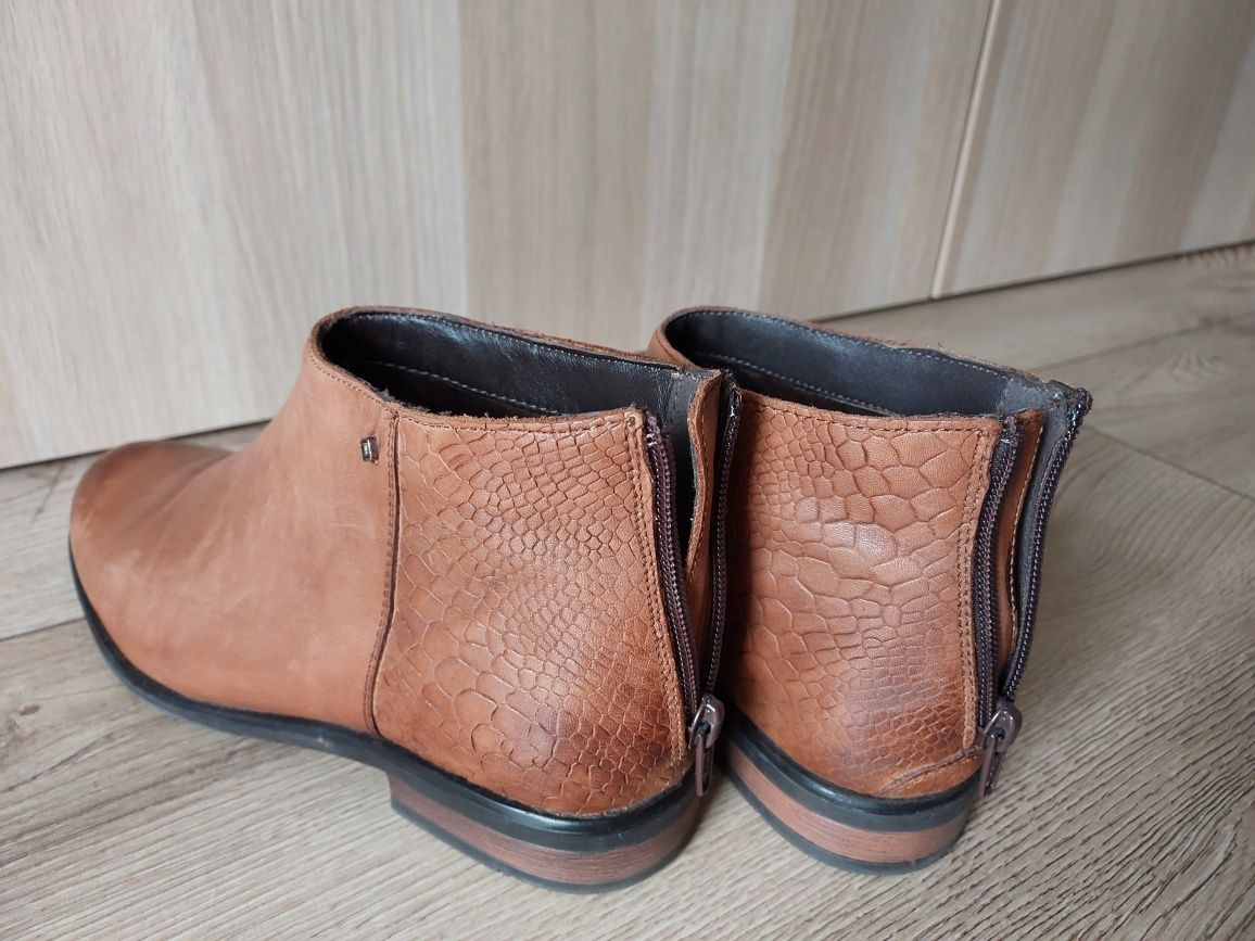 Buty/Bodki skórzane r.36