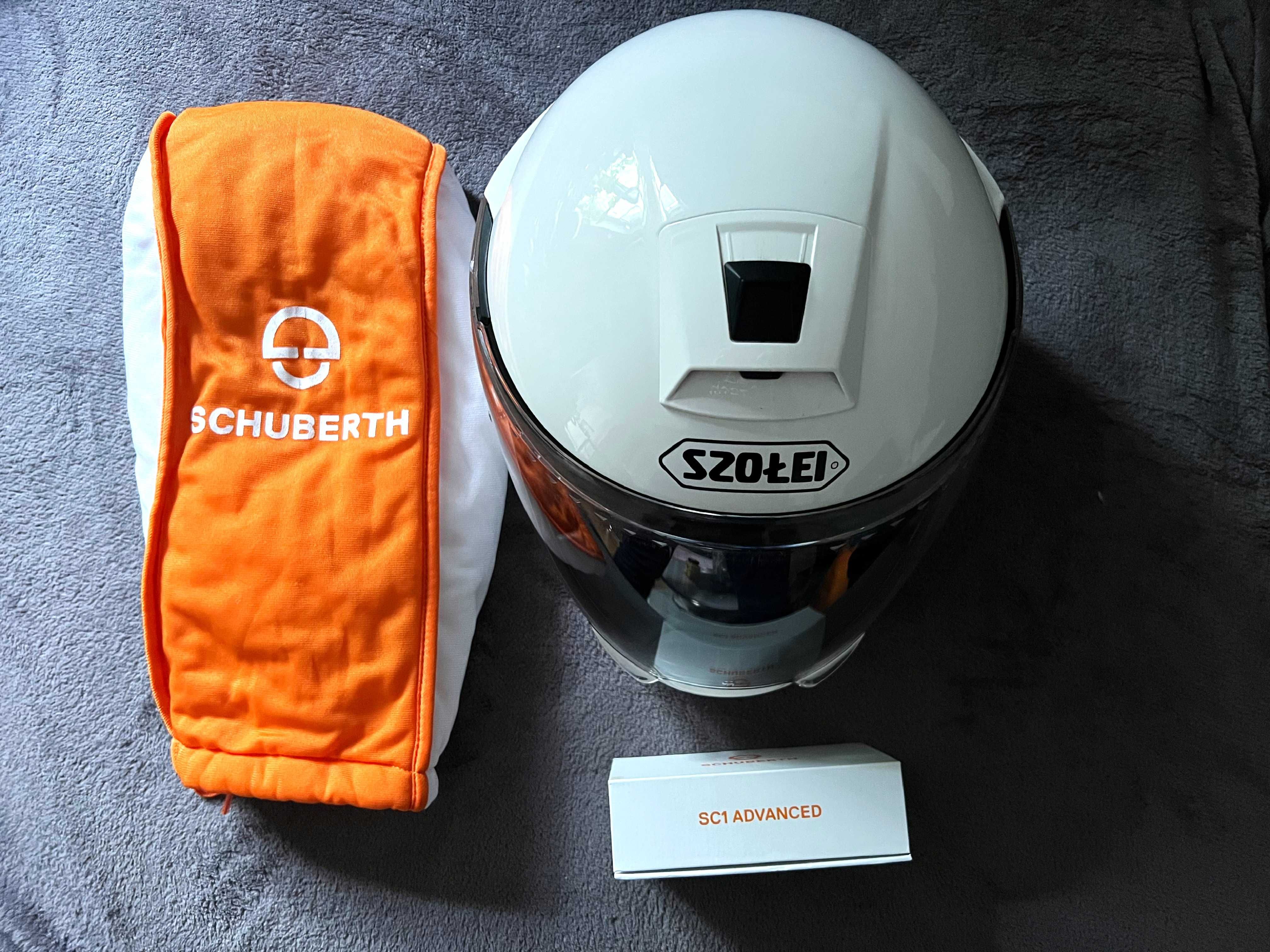 Kask szczękowy Schuberth C4 Pro / Interkom SC1 Advanced rozmiar S 55cm