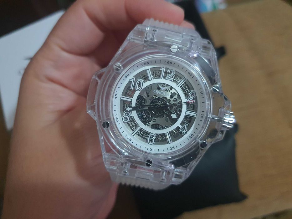 Relógio Onola mecânico novo unisexo