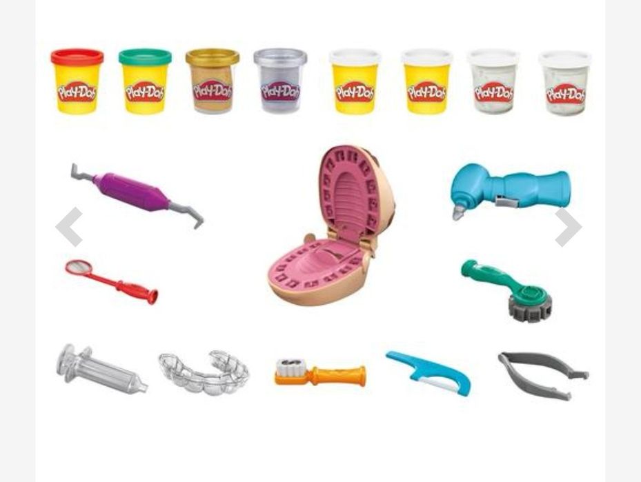 Play doh dentista brincalhão