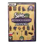 Gra PC The Sims 2 Rezydencje i Ogrody Akcesoria vintage retro