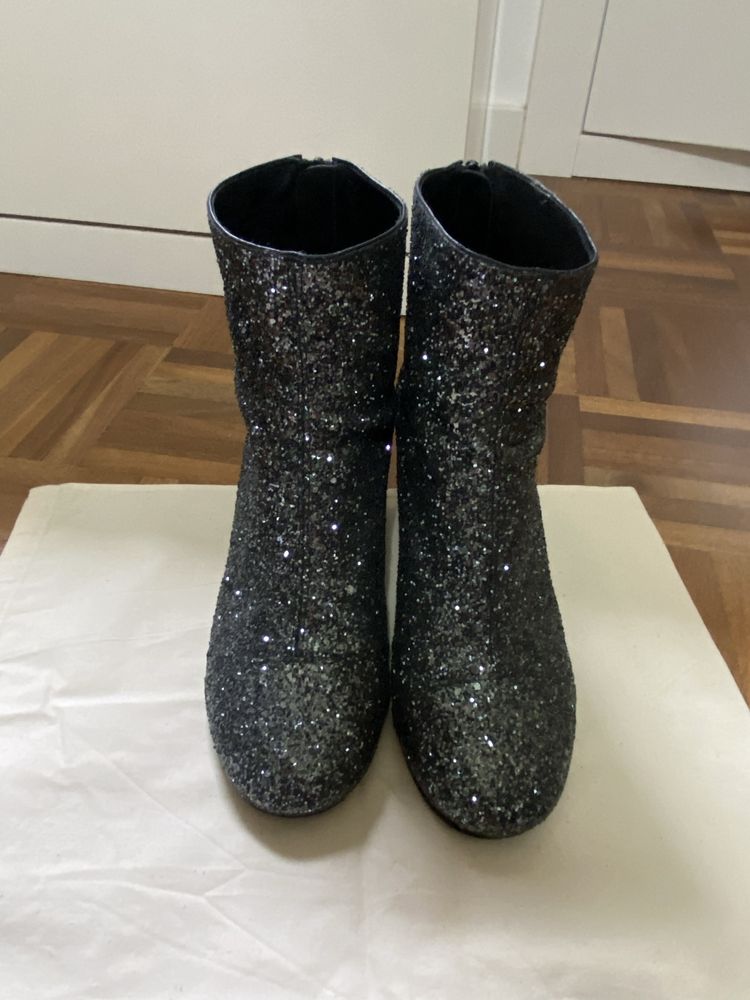 Botas isabel marant glitter 38