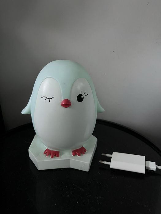 Lampka pingwinek na baterie