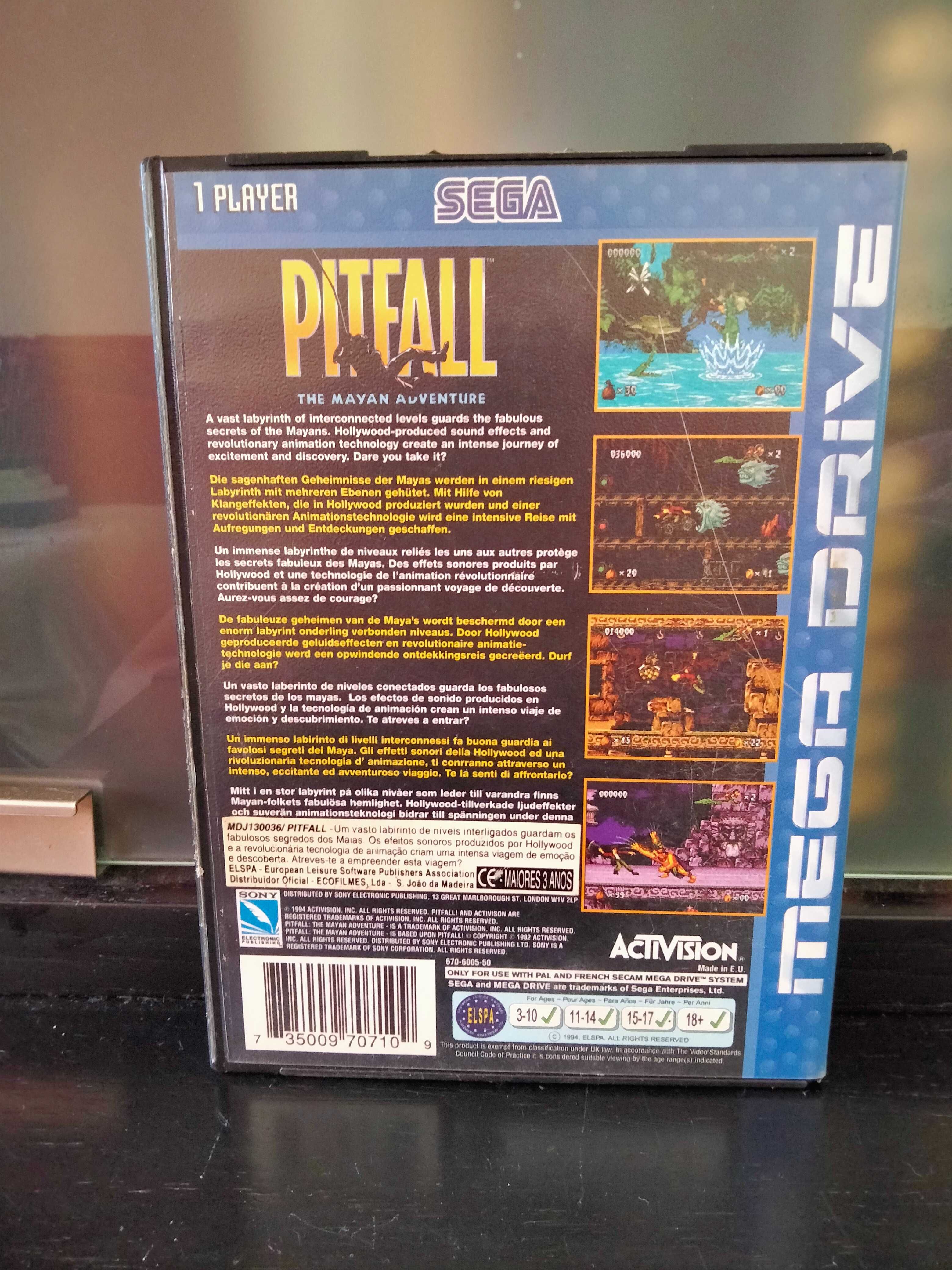 Pitfall : Mayan Adventure  - Megadrive