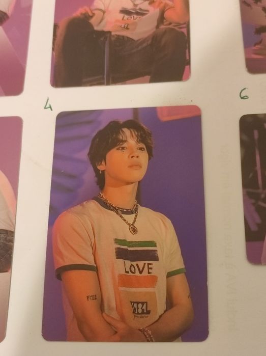 Photocard Jimin ( Me, Myself &Jimin)