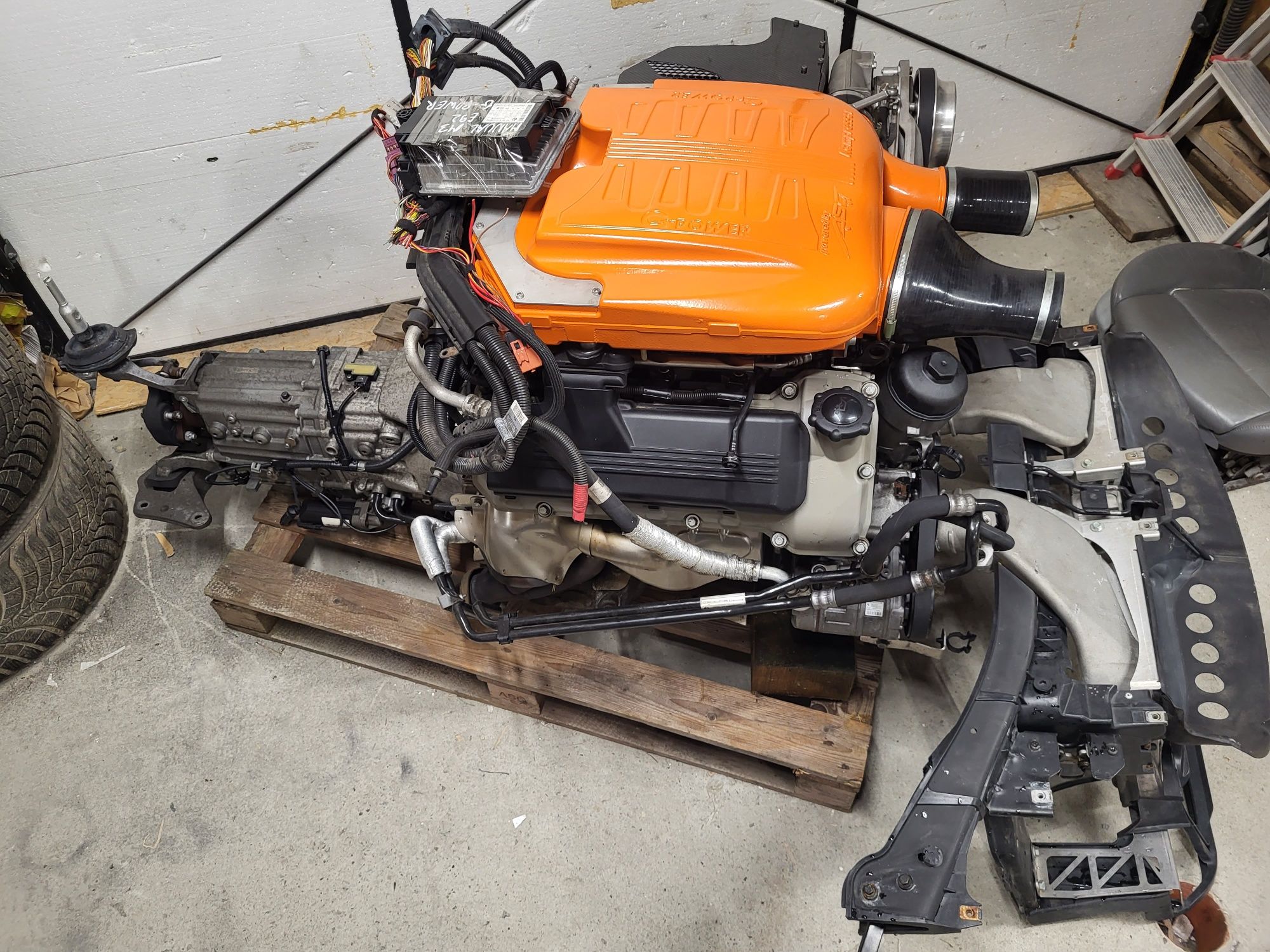 Silnik bmw m3 e92 e93 e90 G-Power Kompressor