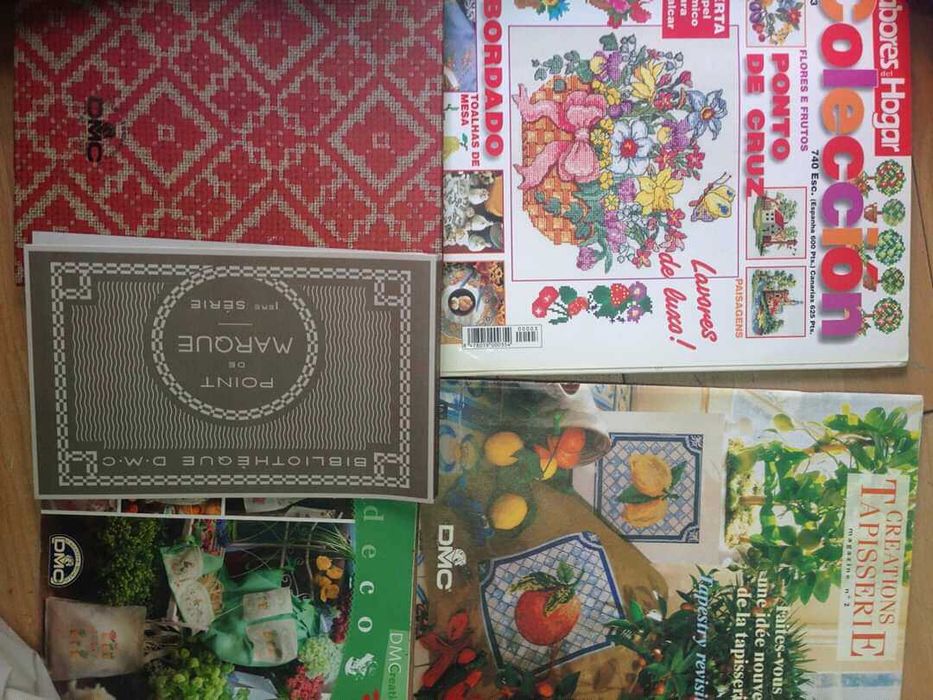Revistas para ponto cruz