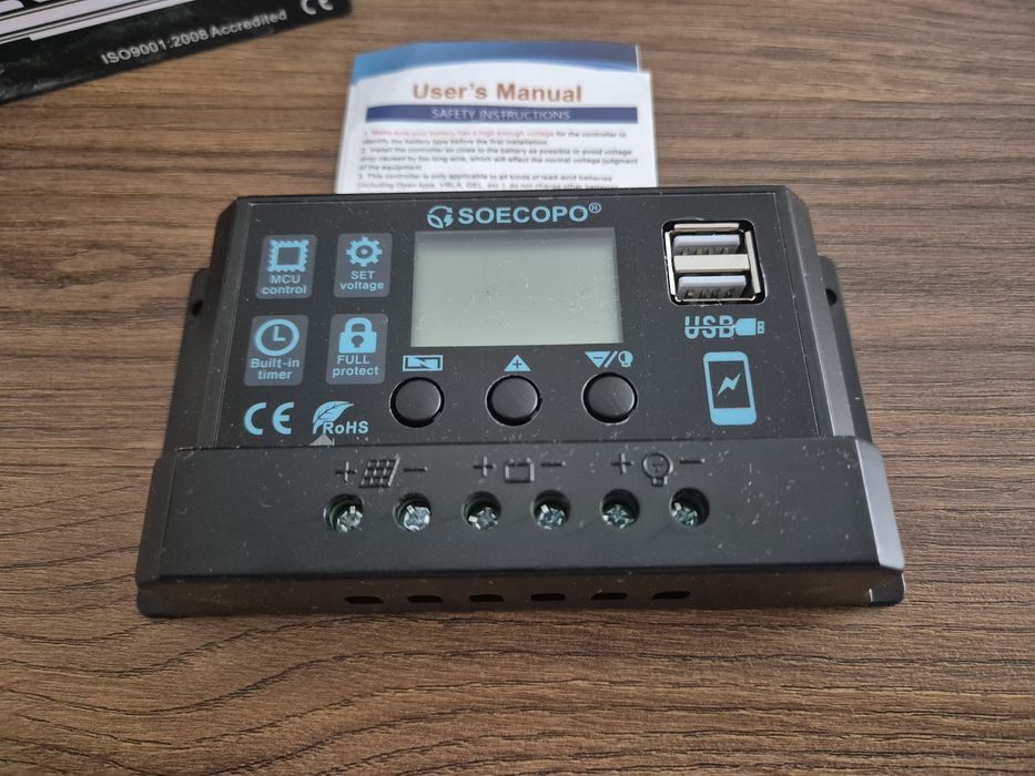 Controlador de Carga Solar