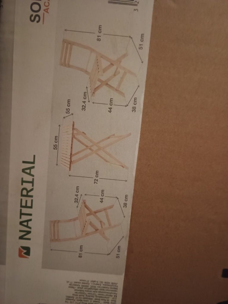 Zestaw SOLIS stół plus dwa krzesła