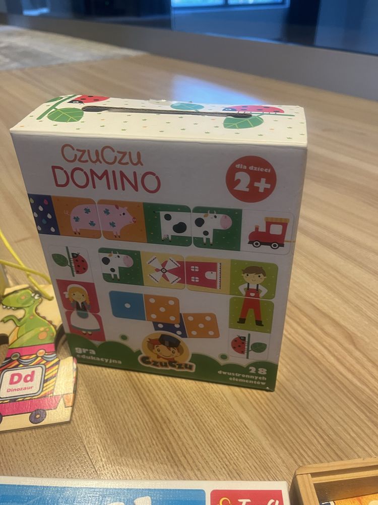 Gry edukacyjne , puzle , ukladanki zestaw 8 szt