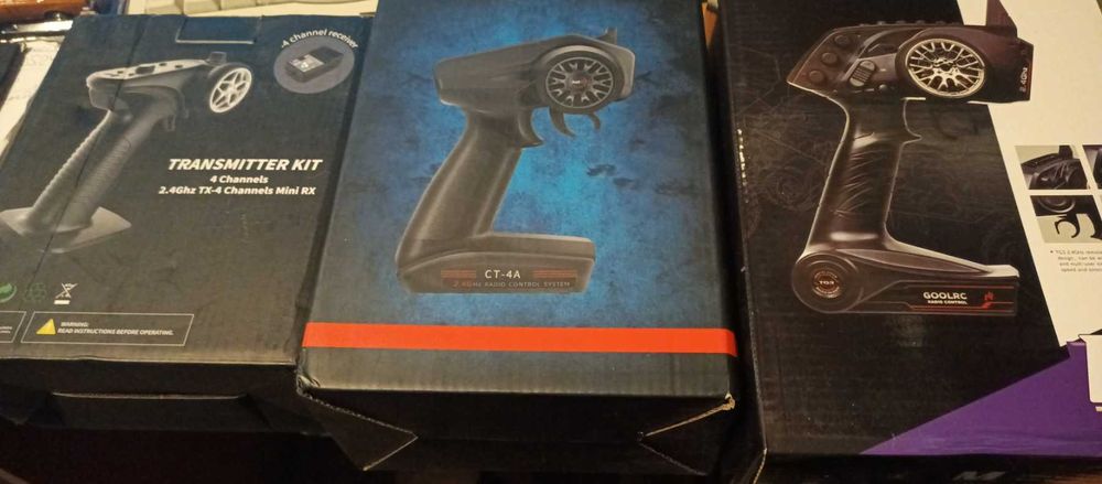 Пульт для машинки лодки с приёмником на выбор