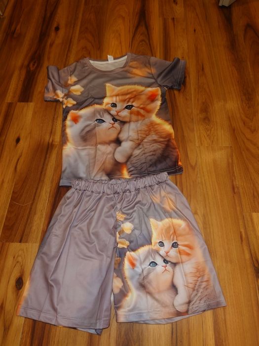 Komplet letni dziewczęcy