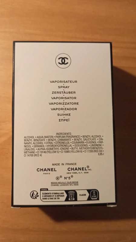 Chanel nr 5 perfumy 100 ml oryginalny