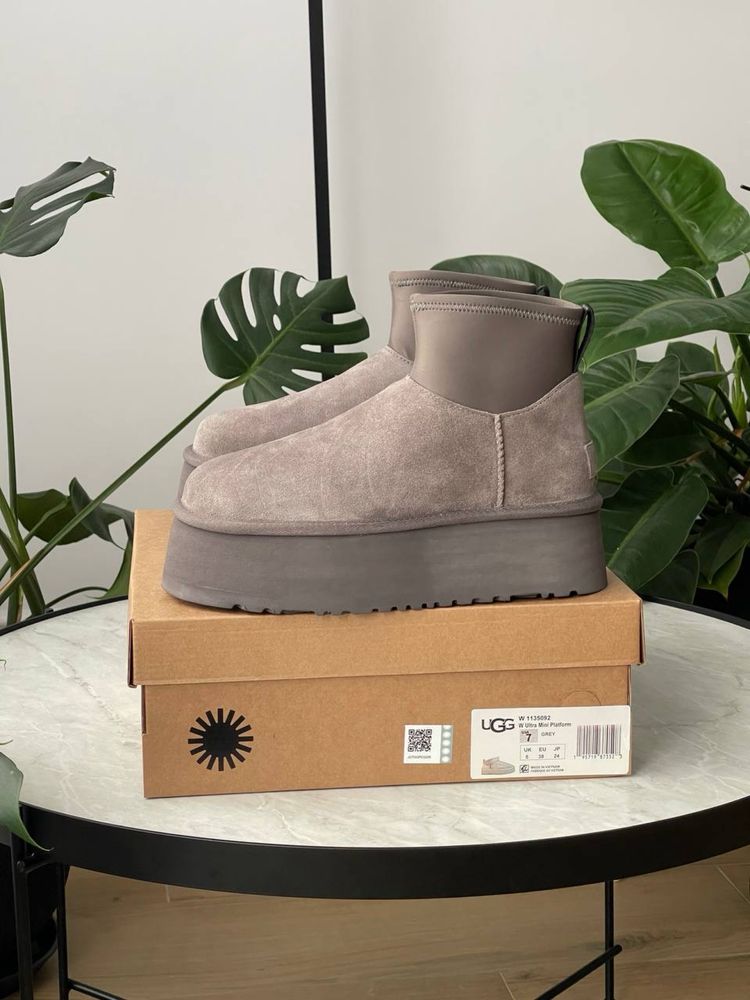БЕЗ ПЕРЕДОПЛАТ‼️ Зимові жиночі UGG Classic Mini Dipper угі міні діпер