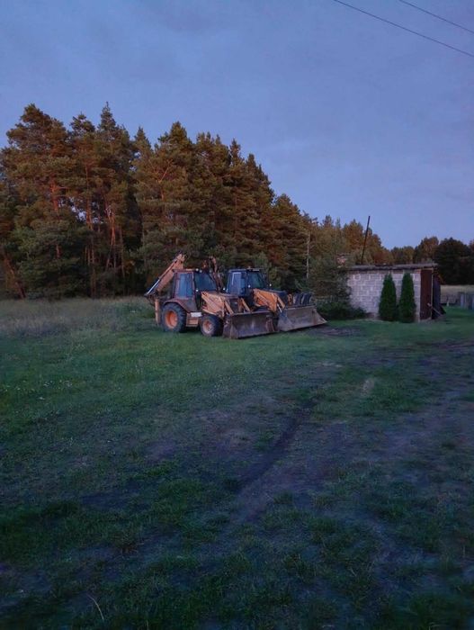 Koparko ładowarka case 580 SK na części