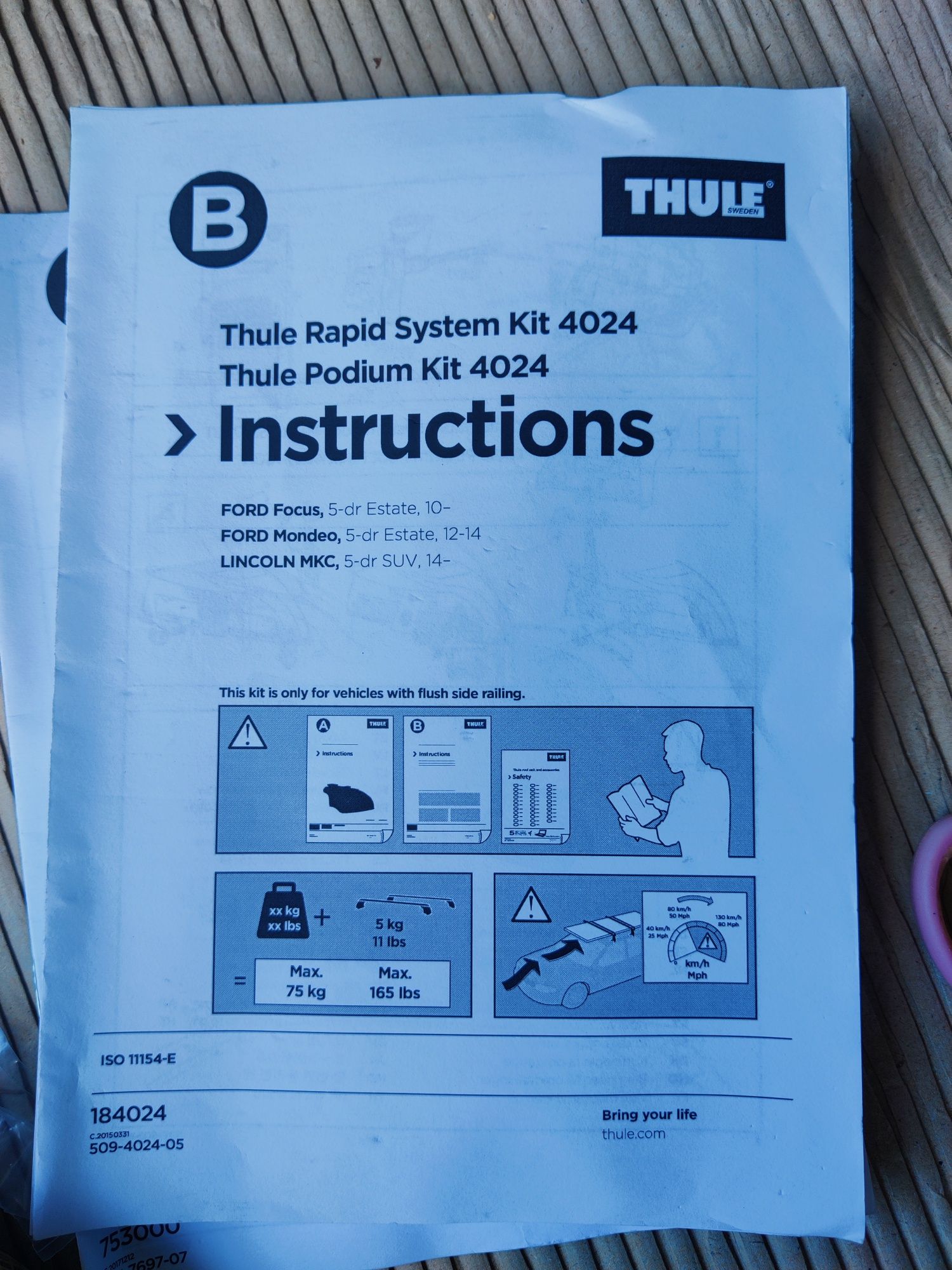 Thule Rapid system 753