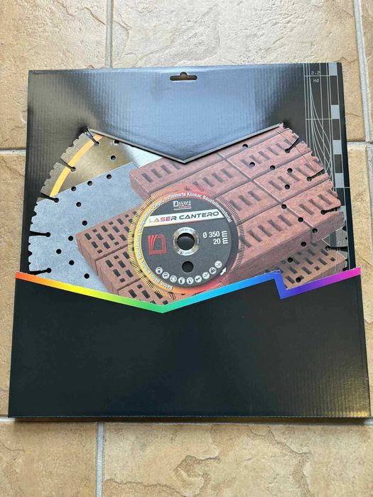Tarcza diamentowa Diewe Laser Cantero 350/20