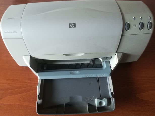 Impressora HP 920c a funcionar