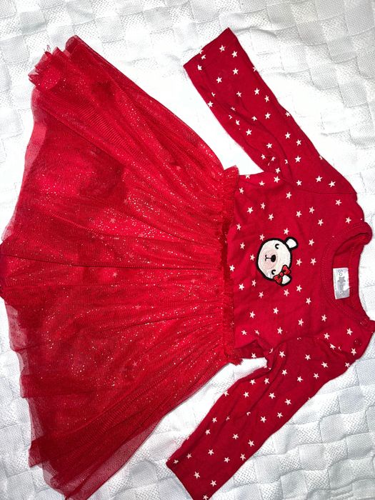 Боді новорічне для дівчинки