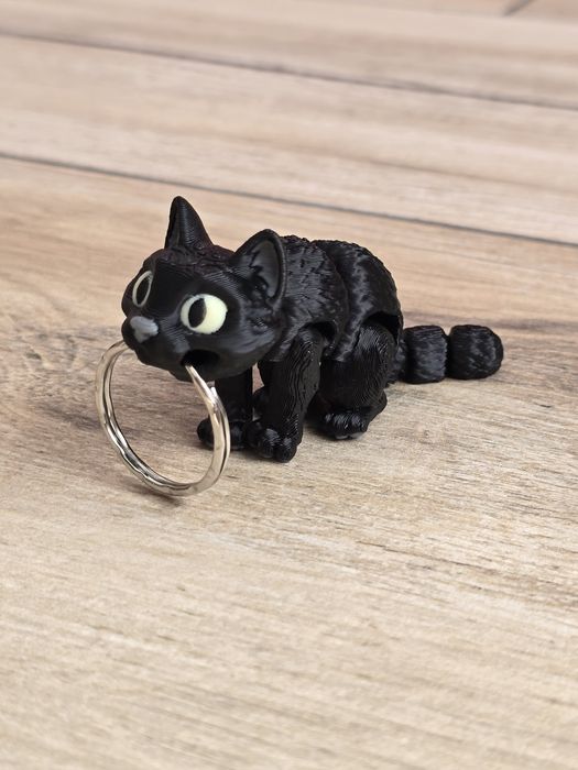 Breloczek Kota i Chomika 3d - Brelok Druk3d fidget Keychain