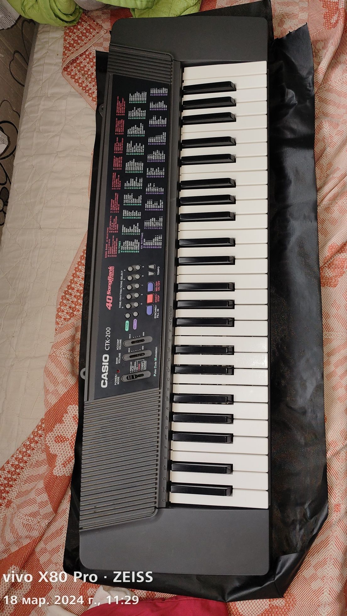 Синтезатор Casio CTK-200