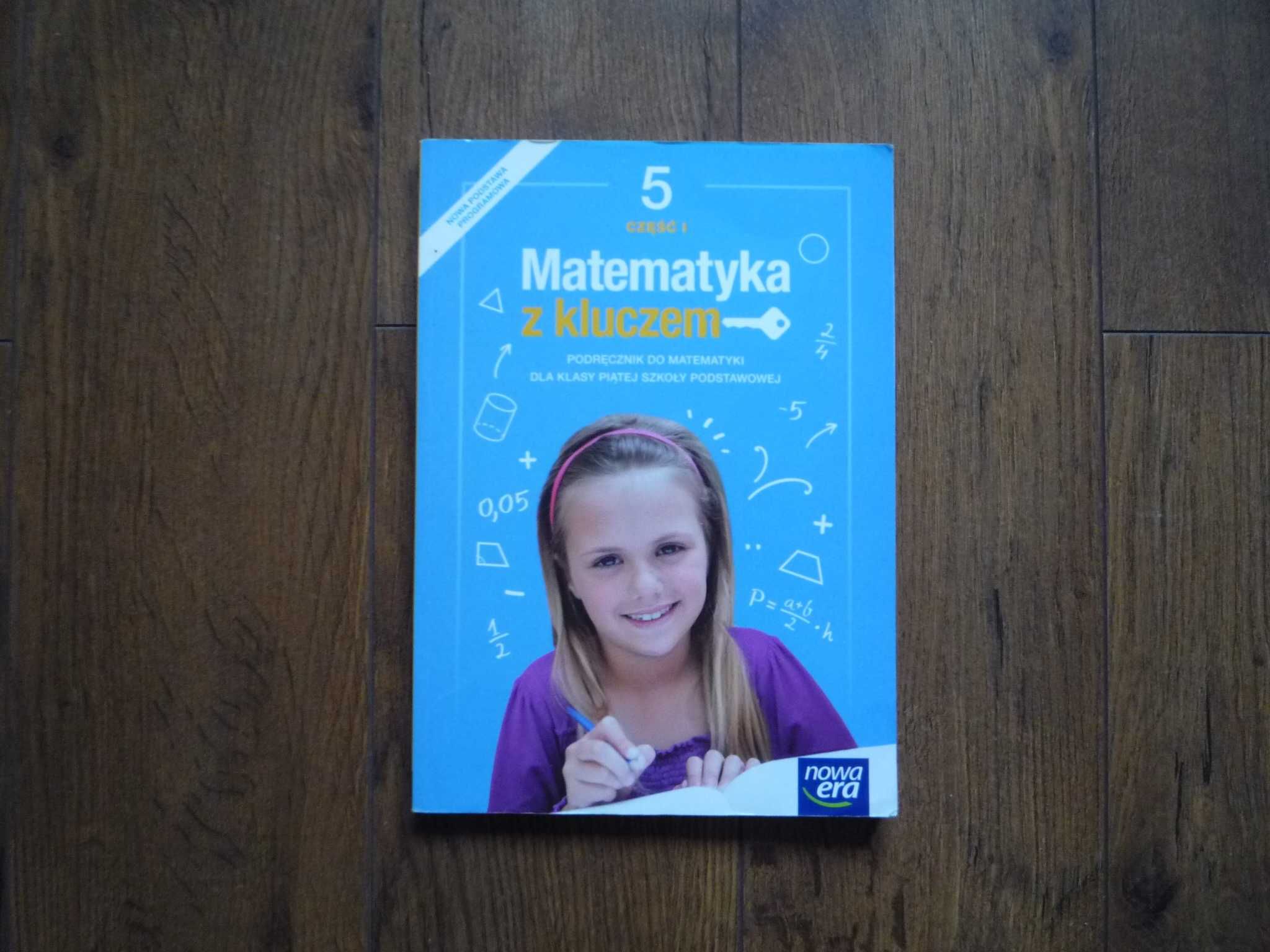 Podręcznik Matematyka z kluczem Klasa 5 część 1 i 2 Nowa Era Jak nowe