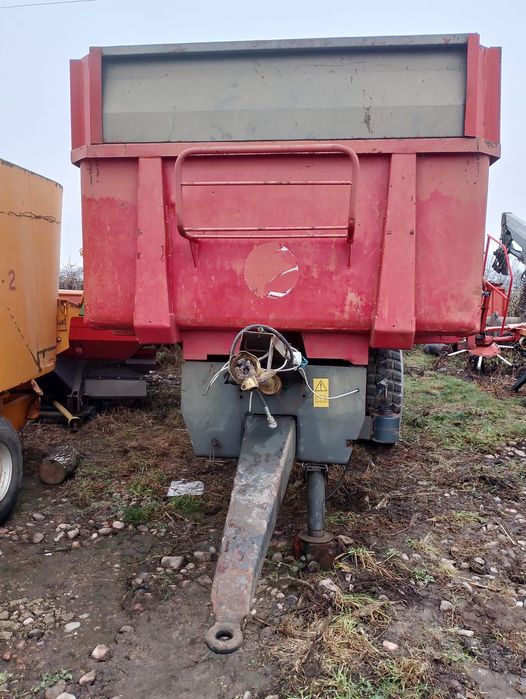 Przyczepa na tandemie Legrand, skorupa, wywrotka, budowlana, 14 ton