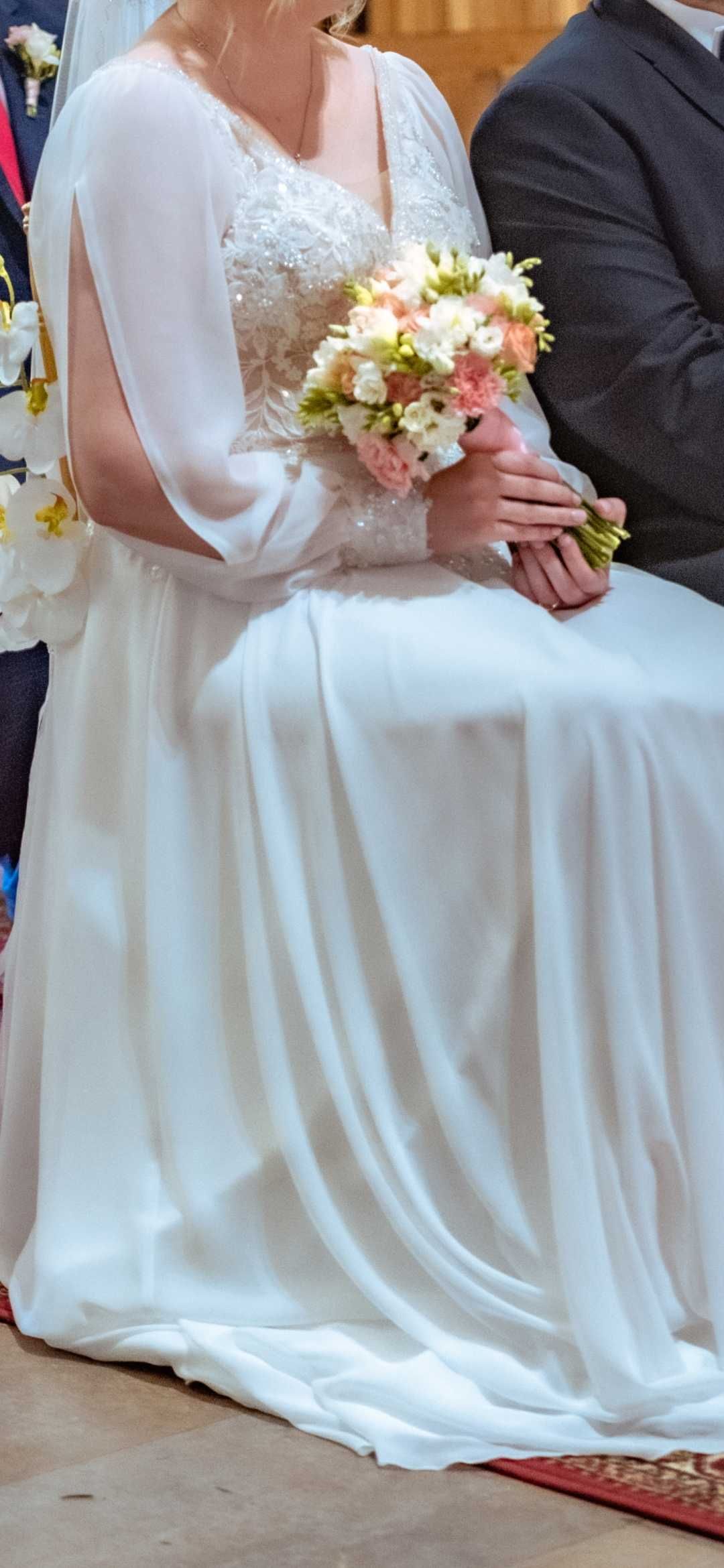 Suknia ślubna w stylu boho