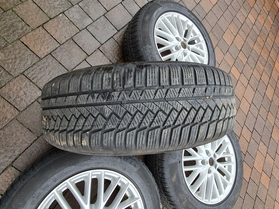 Sprzedam koła zimowe Continental 17 z czujnikami TMPS