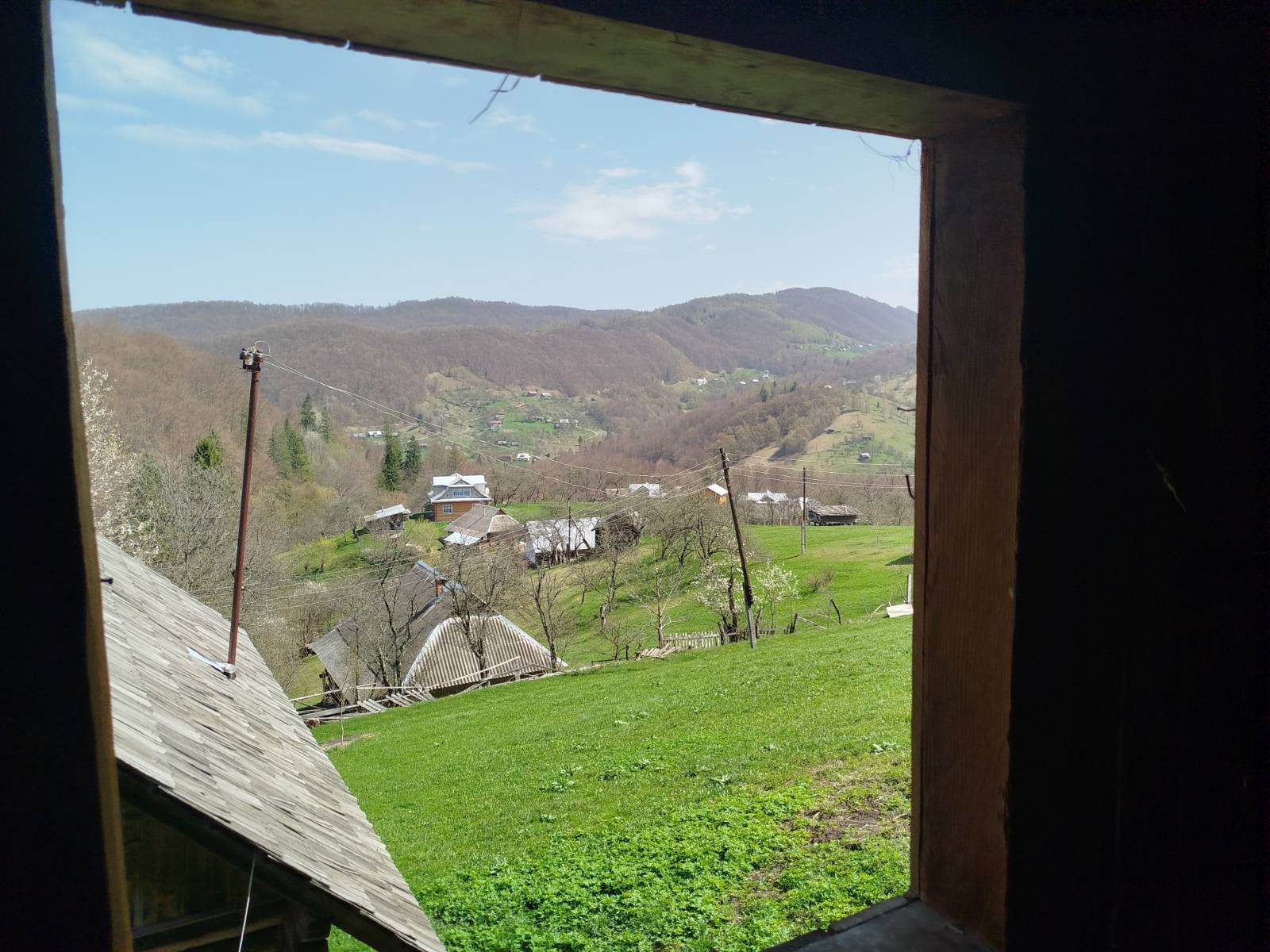Будинок на горі з гарними краєвидами