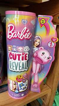 Барбі у костюмі рожевого Ведмедика Barbie Cutie Reveal Doll