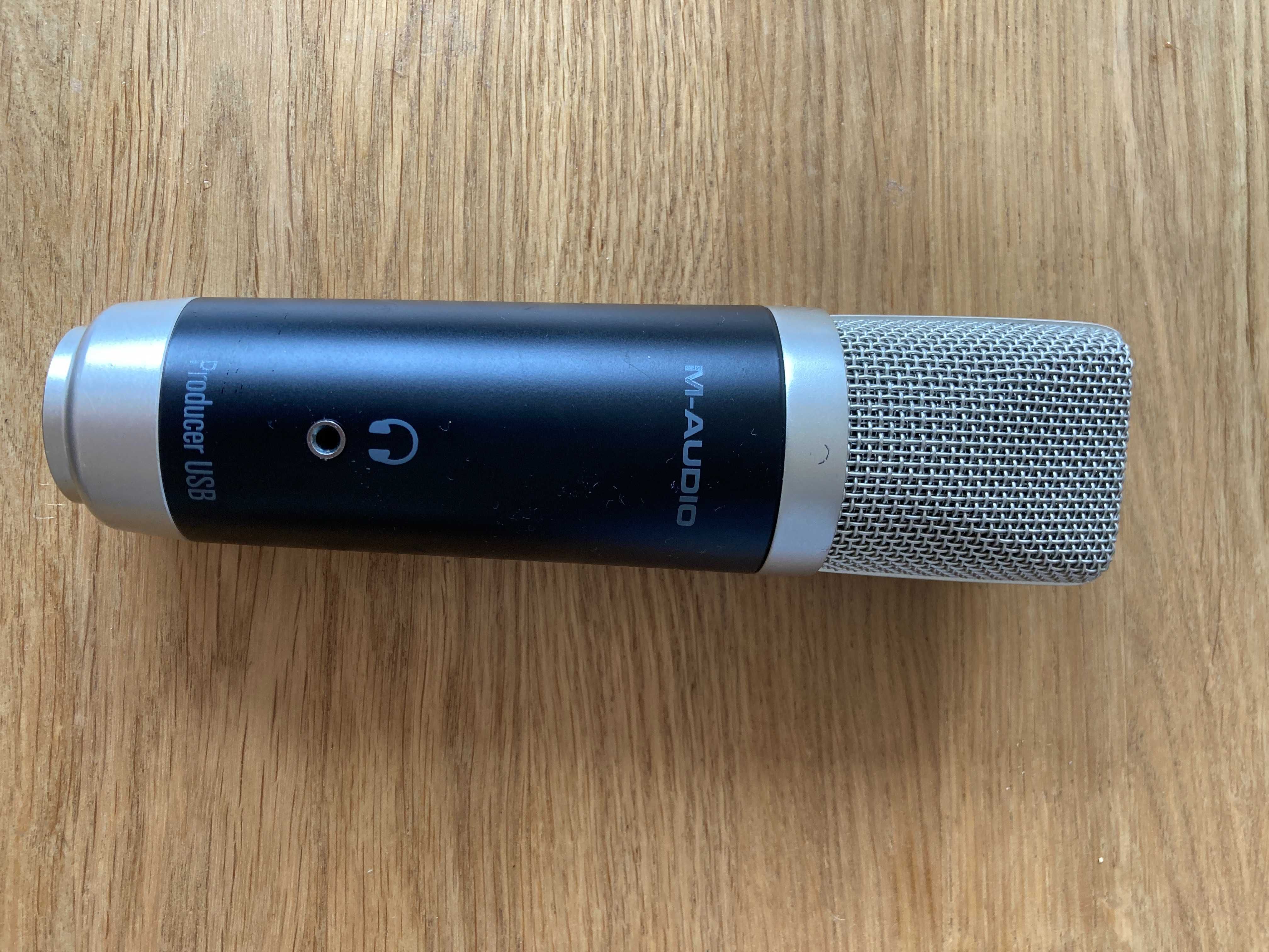 Mikrofon studyjny M-Audio Producer USB + statyw + pokrowiec