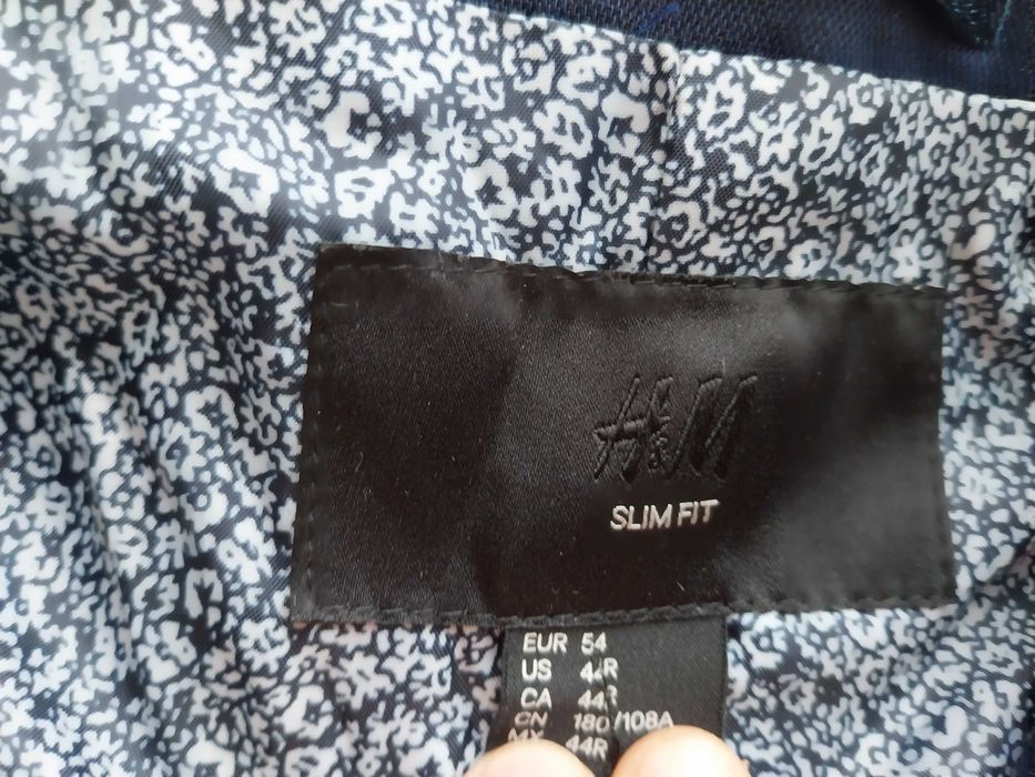 Жакет піджак чорний чоловій бренд Н&M