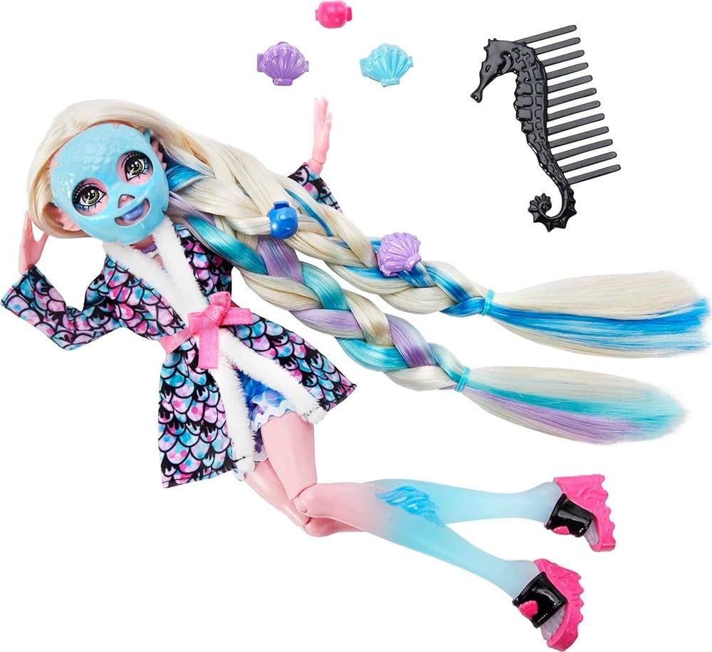 Monster High Doll, Lagoona Blue Spa Day Set