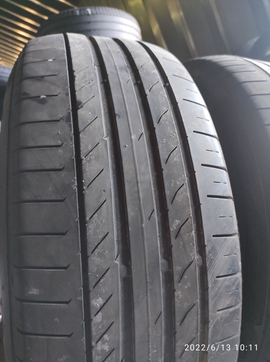 235.55.19 Continental 2шт лето БУ склад шины резина из Европы R19