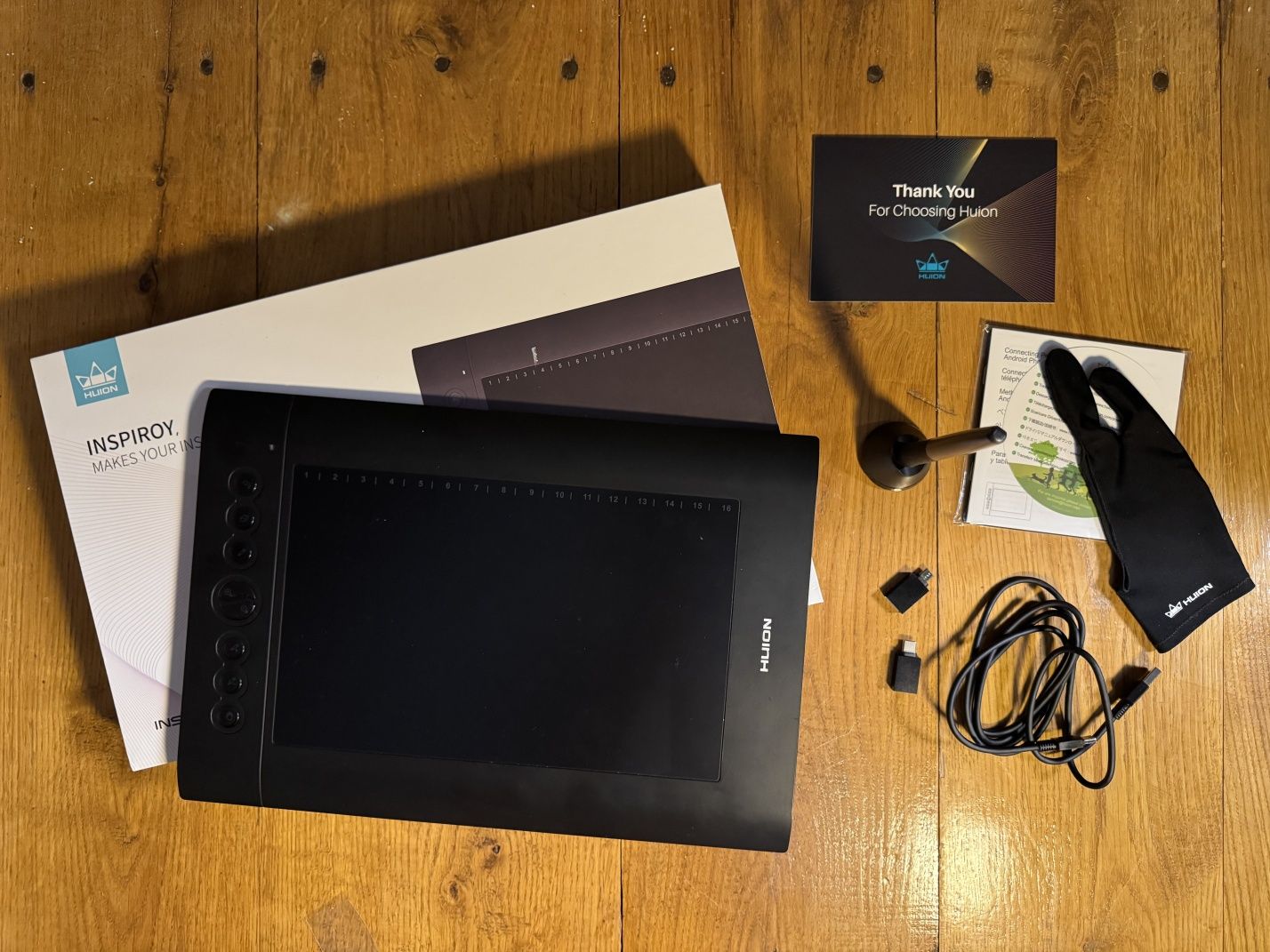 Графічний планшет Huion H610Pro v2 - гарний стан