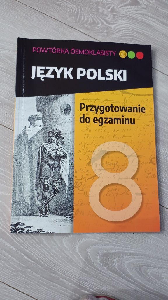 Książka Język Polski.  Przygotowanie do egzaminu  ósmoklasisty.  Nowe!