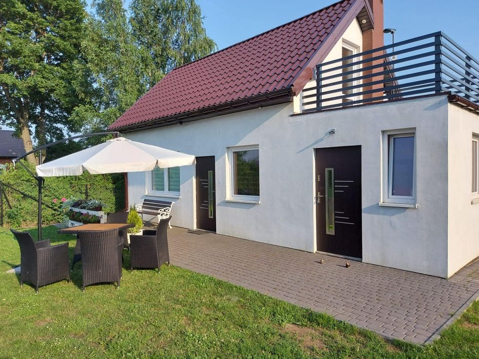 Dwa domy całoroczne na jednej działce na mazurach .  Puszkiejmy-Gołdap