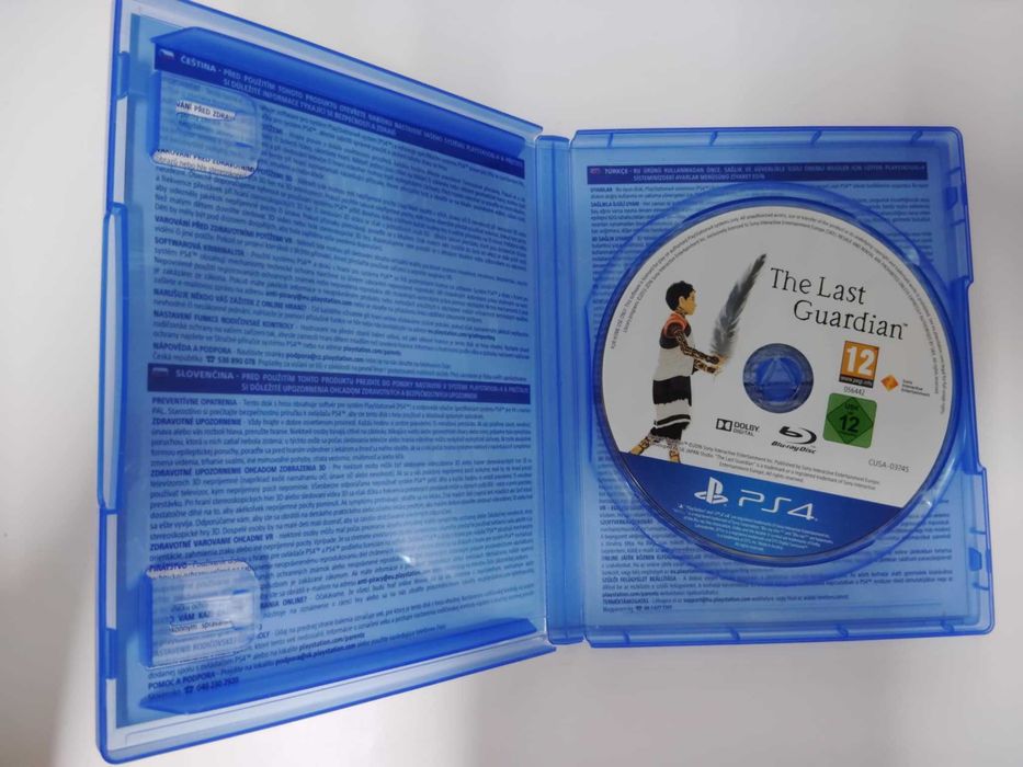 The Last Guardian PS4 Polskie napisy w grze / okładka zagraniczna ps5